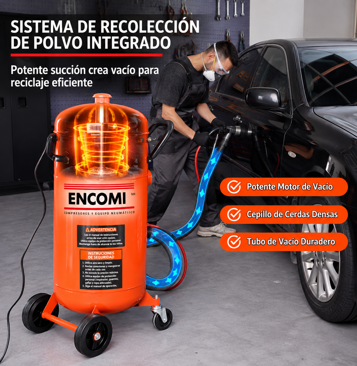 ENCOMI blaster 160 con Recuperador: imagen 2