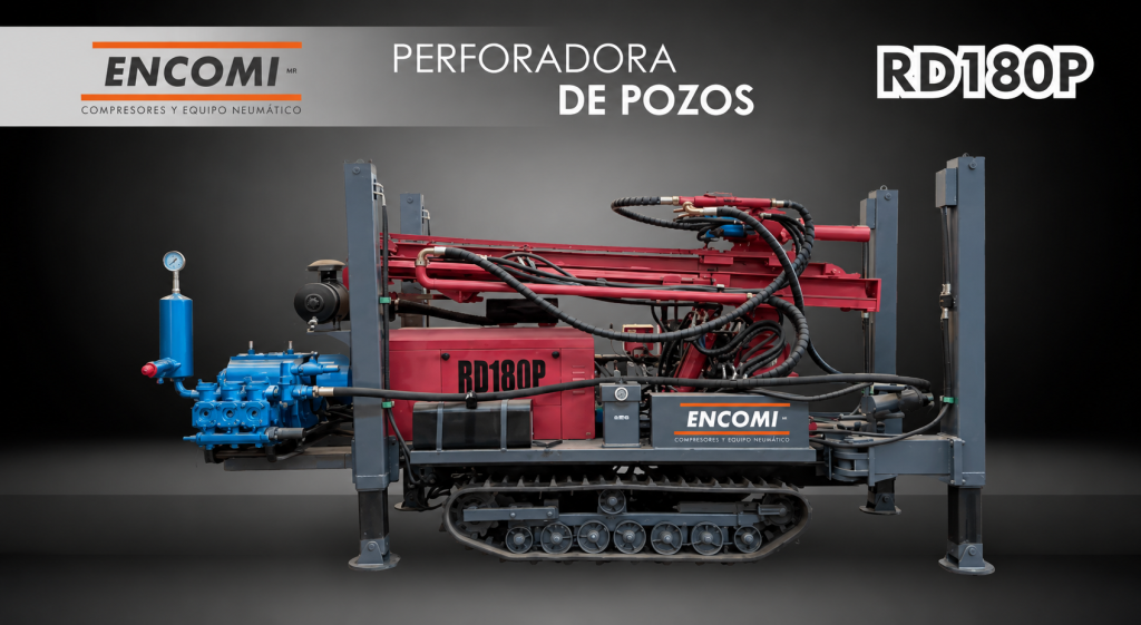 Perforadora de pozos rd180P