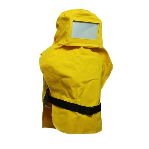 Capucha de lona ligera serie C-L para operador de sand blast