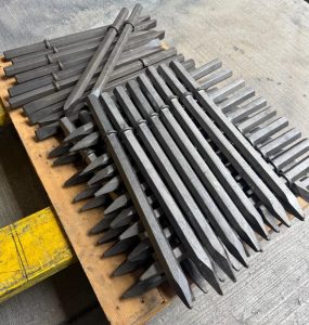 Pulsetas para rompedora en tarima ENCOMI