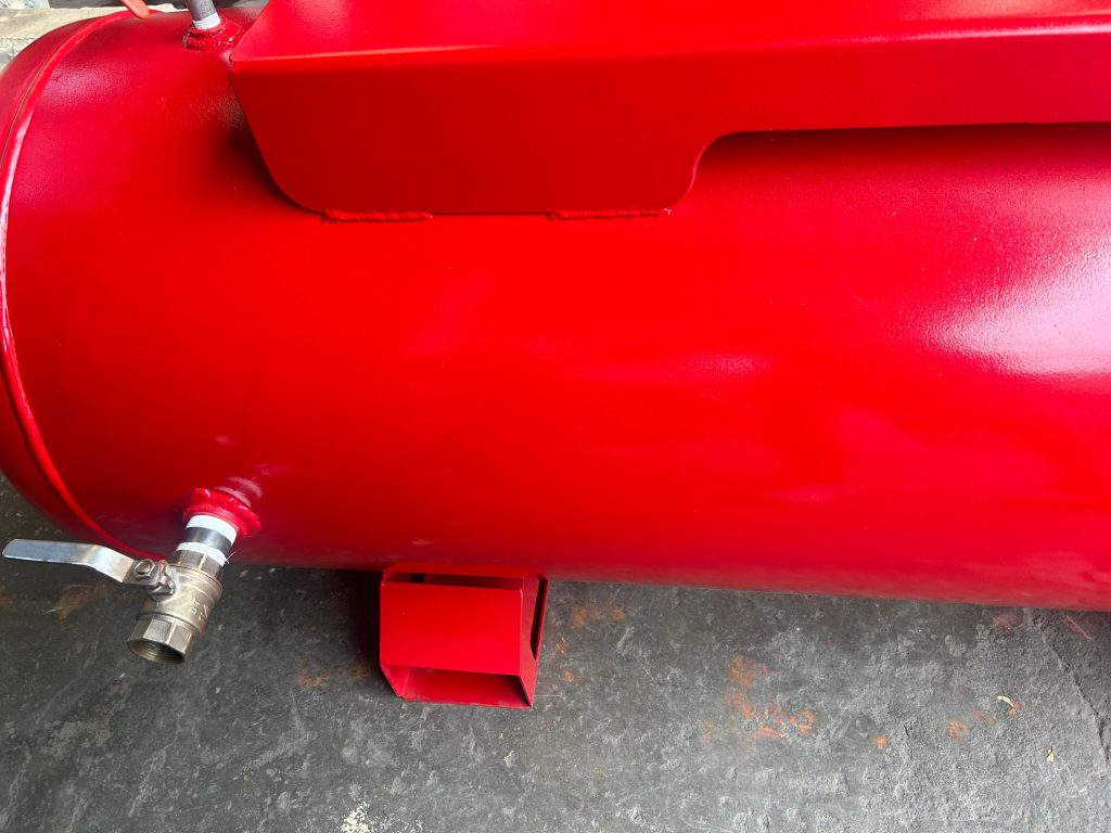 Tanque pulmon para aire comprimido de 500lts entrada de aire